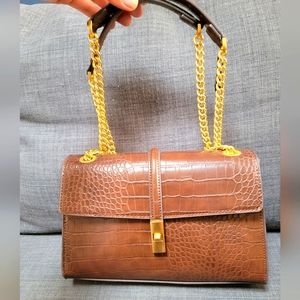NWT Mango Faux Leather Bag